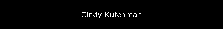 Cindy Kutchman